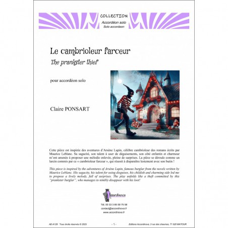 Le cambrioleur farceur