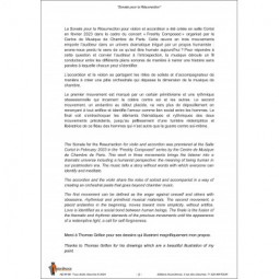 Sonate pour la Résurrection