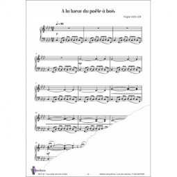 A la lueur du poêle à bois