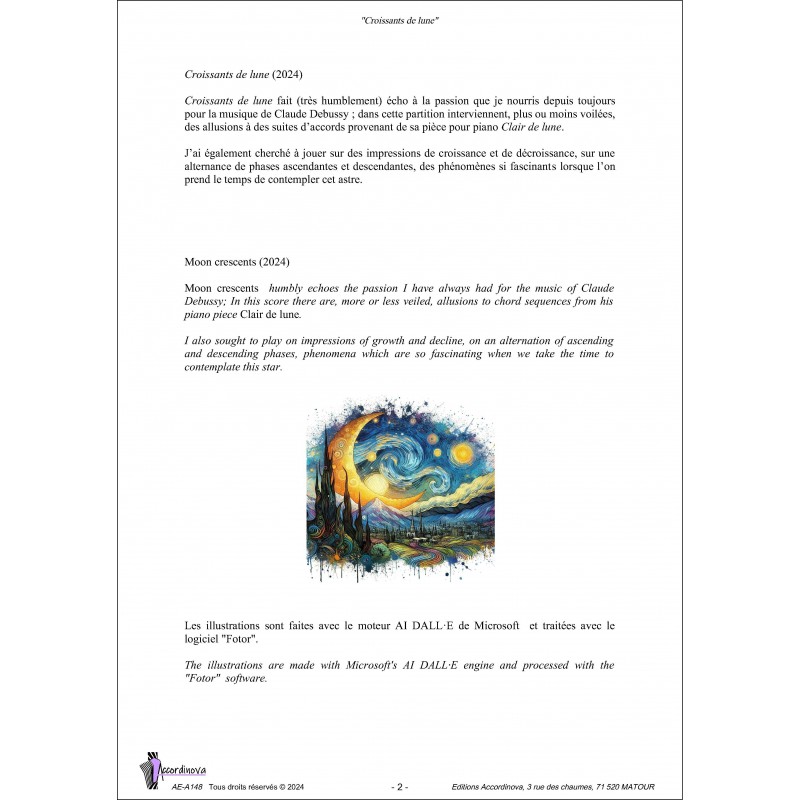 Croissants de lune