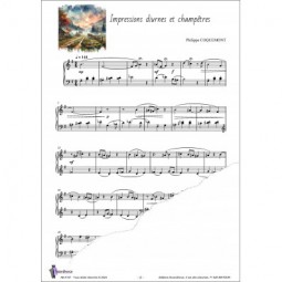 Impressions diurnes et champêtres