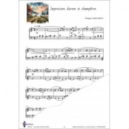 Impressions diurnes et champêtres