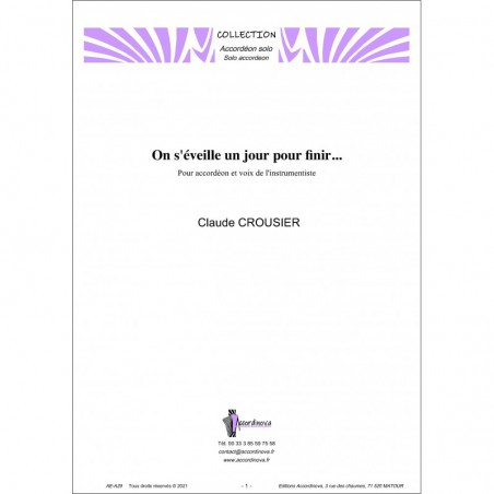 On s'éveille un jour pour finir