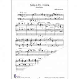 Signs in the evening - Iteration 2