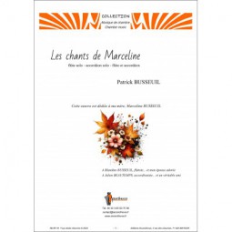 Les chants de Marceline