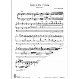 Signs in the evening - Iteration 3